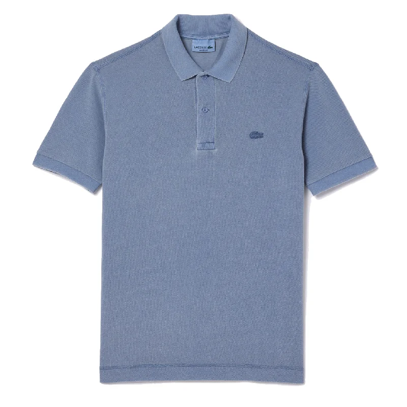 Lacoste Classic Fit Cotton Piqué Polo Shirt Eco Stonewash