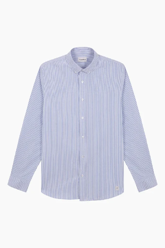 NAJ0106D2 oxford stripe shirt