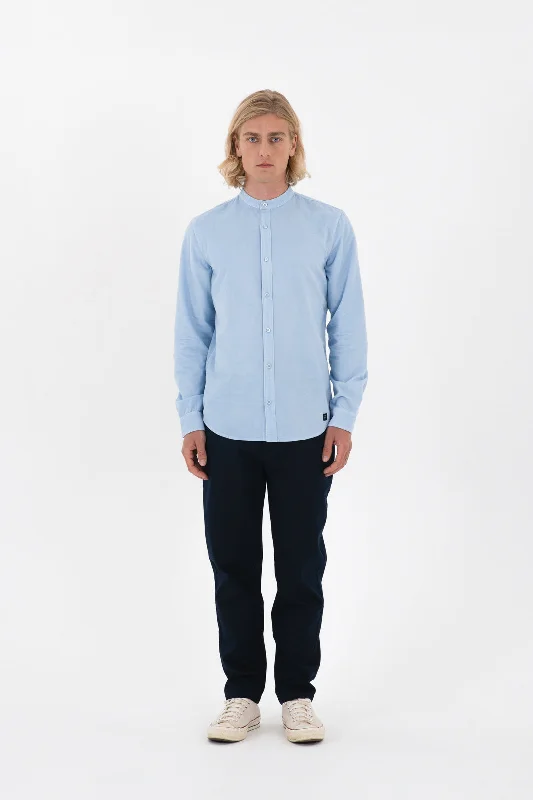 NAJ0107D3 garment dyed babycord shirt