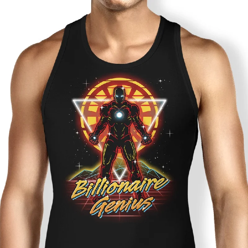 Retro Billionaire Genius - Tank Top