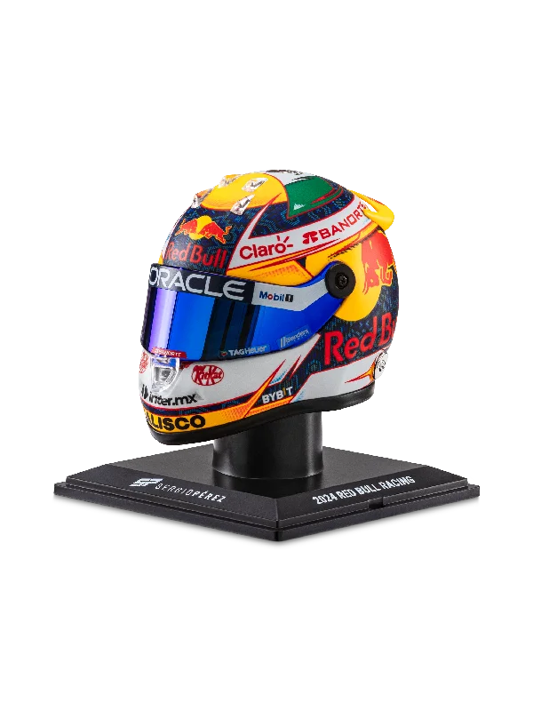 Oracle Red Bull Racing 1:4 Checo Perez 2024 Season Mini Helmet