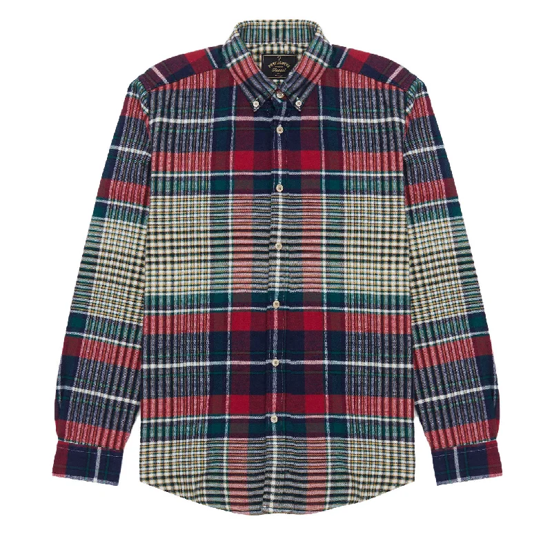 Portuguese Flannel Button Down Tolly Shirt Red / Blue / Green