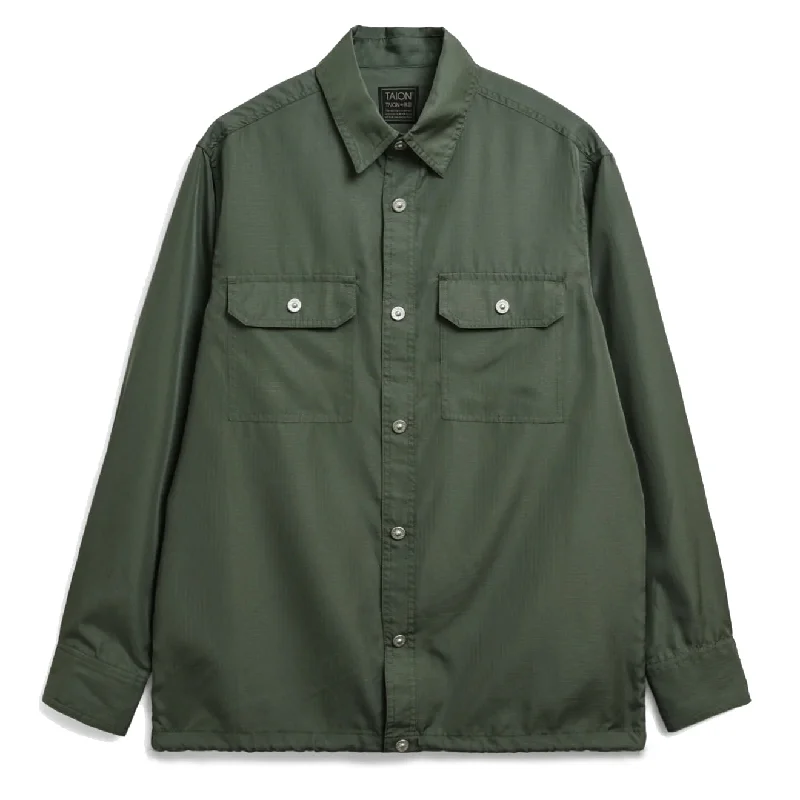 Taion Military Long Sleeve Shirt Olive