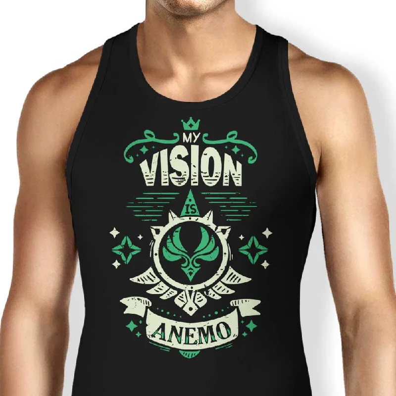 My Vision is Anemo - Tank Top