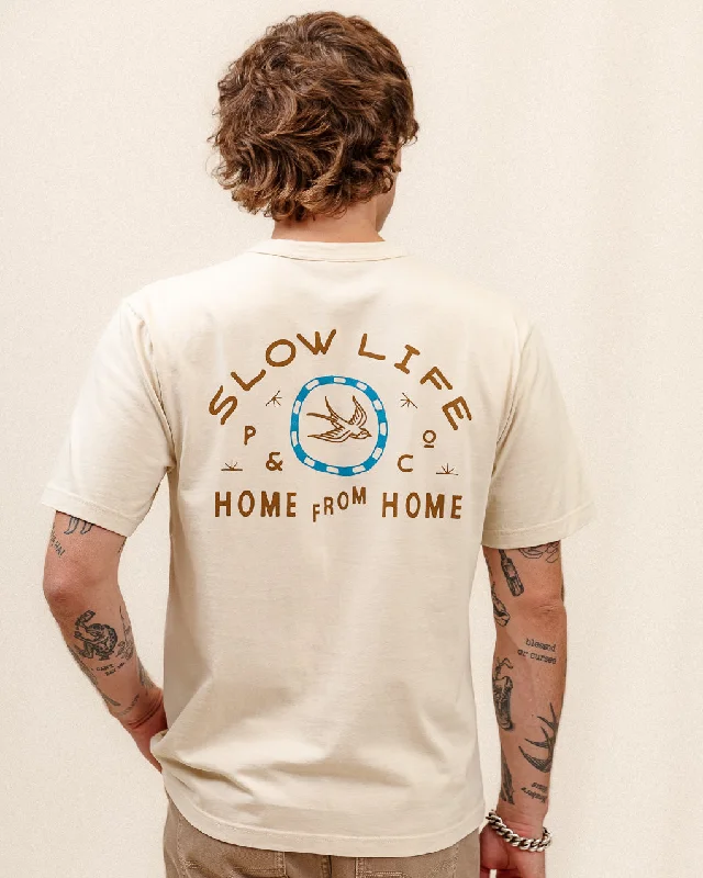 Home From Home T-Shirt - Bone