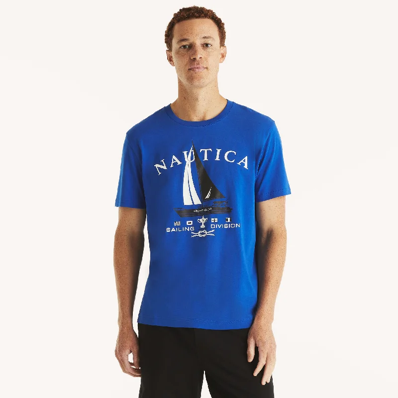 Nautica Mens Sailing Division Sleep T-Shirt